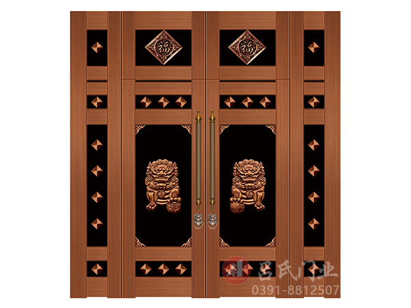 名稱:瑞祥福滿拼接門-型號(hào):鋼板大門