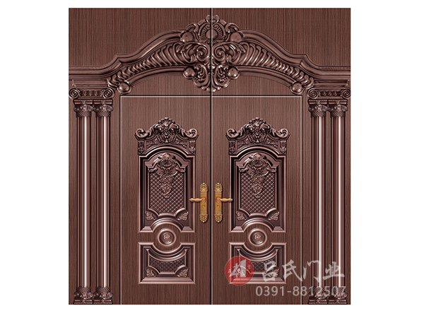 名稱:年華-型號:鋼板大門