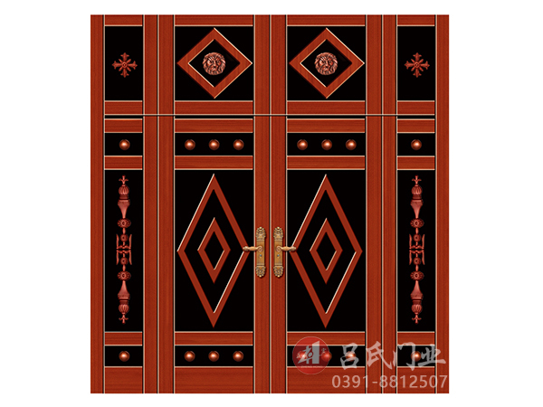 名稱:壯志凌云拼接門-型號(hào):鋼板大門