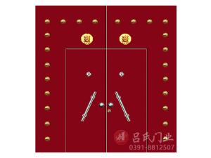 名稱：財(cái)源廣進(jìn)-型號(hào)：鋼板大門