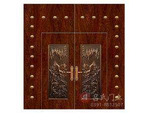 名稱：大鵬展翅-型號(hào)：鋼板大門