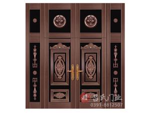 名稱：大展宏圖-型號(hào)：鋼板大門