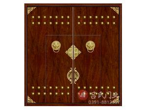 名稱：故宮門-型號(hào)：鋼板大門