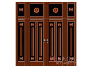 名稱：四海一家拼接門-型號：鋼板大門