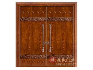 名稱：威震中華-型號：鋼板大門