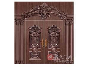 名稱：年華-型號：鋼板大門